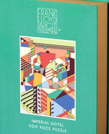 Frank Lloyd Wright Imperial Hotel 500 Piece Book Puzzle