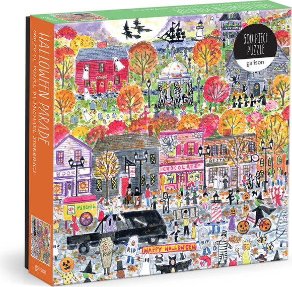 Michael Storrings Halloween Parade 500 Piece Puzzle
