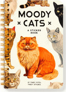 Moody Cats Sticker Book