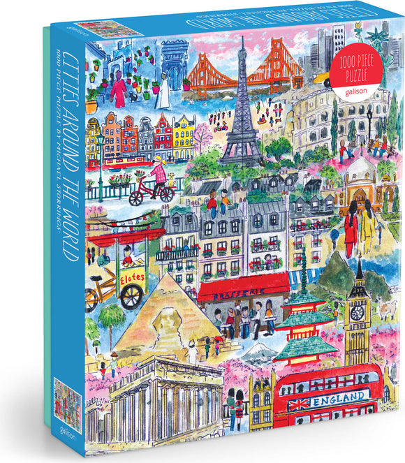 Michael Storrings Cities Around the World 1000 Piece Puzzle
