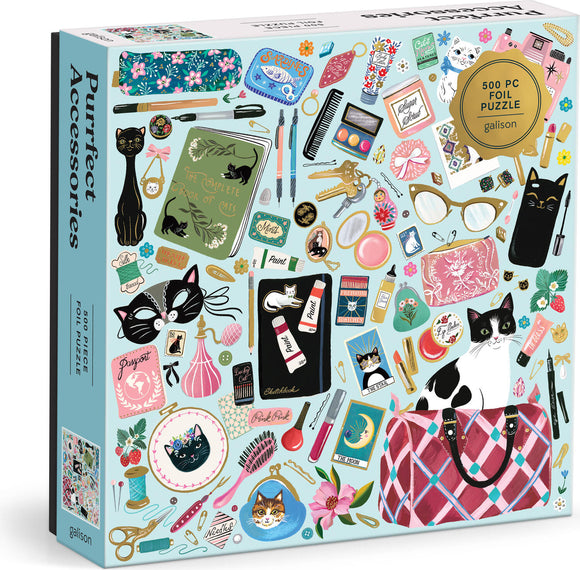 Purrfect Accessories 500 Piece Foil Puzzle