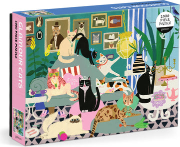 Glamour Cats 1000 Piece Puzzle