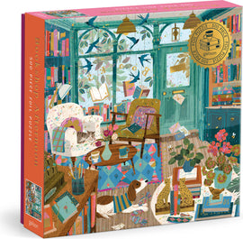 Bookshop Afternoon 500 Piece Foil Puzzle