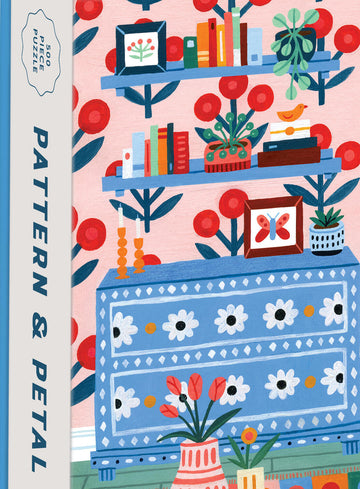 Pattern & Petal 500 Piece Puzzle
