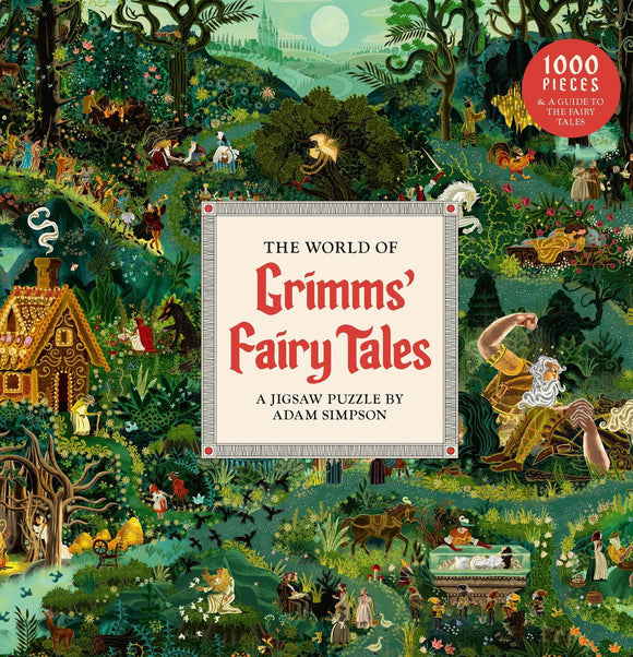 The World of Grimms' Fairy Tales A 1000-piece jigsaw puzzle:  by Adam Simpson