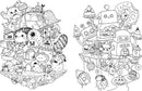 A Million Little Monsters: Frightful Creatures to Color