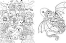 A Million Little Monsters: Frightful Creatures to Color