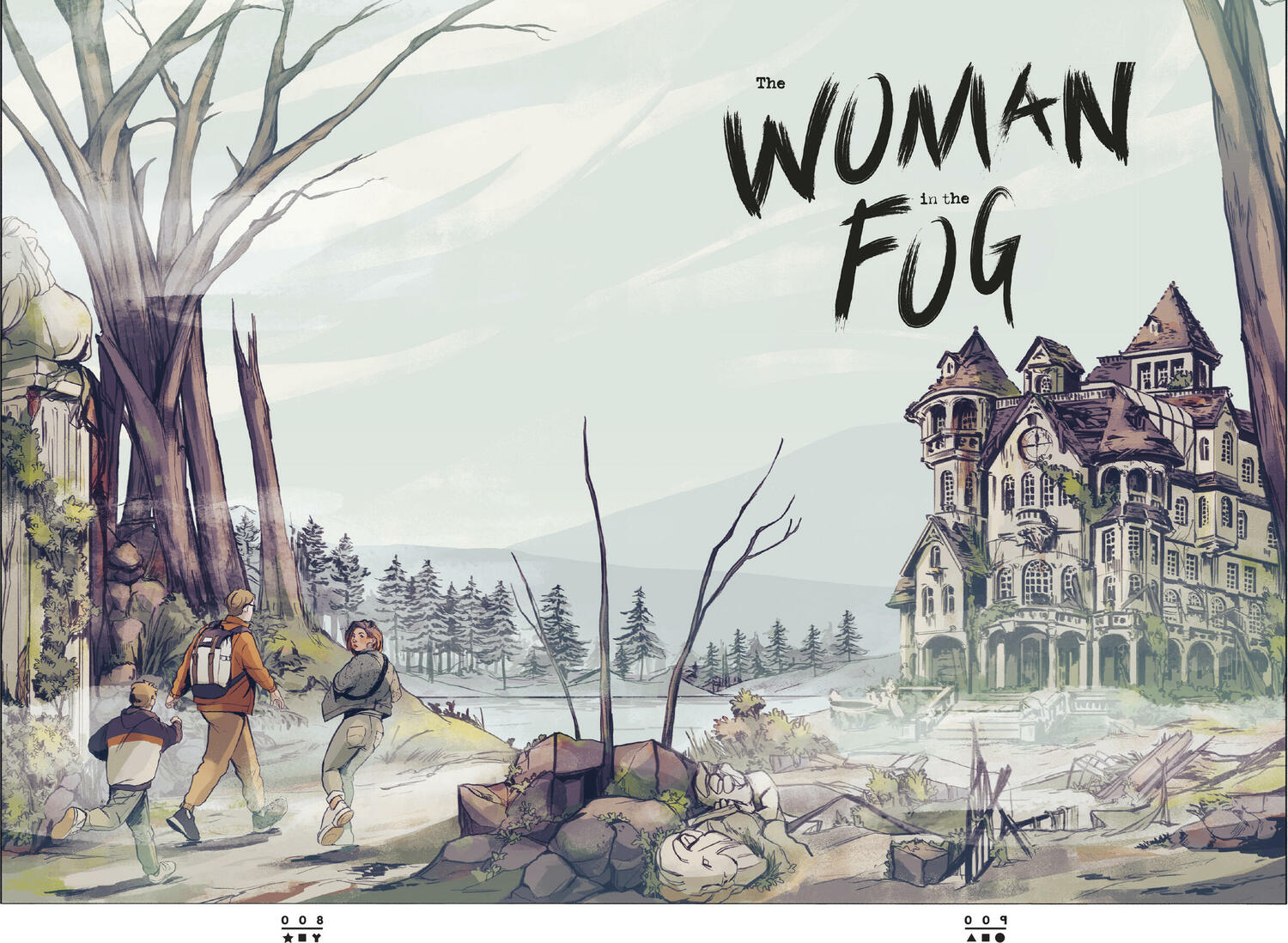 EXIT: The Book - The Woman in the Fog: A Puzzle Graphic Novel