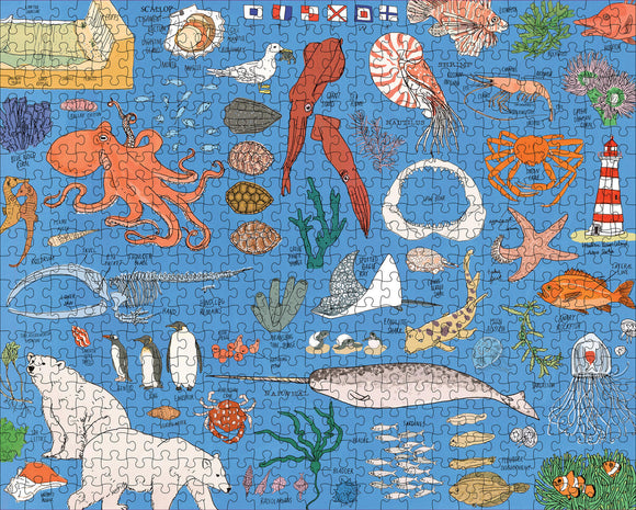 Ocean Anatomy: The Puzzle (500 pieces)
