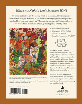 Nathalie Lété: Fall Foxes 1,000-Piece Puzzle