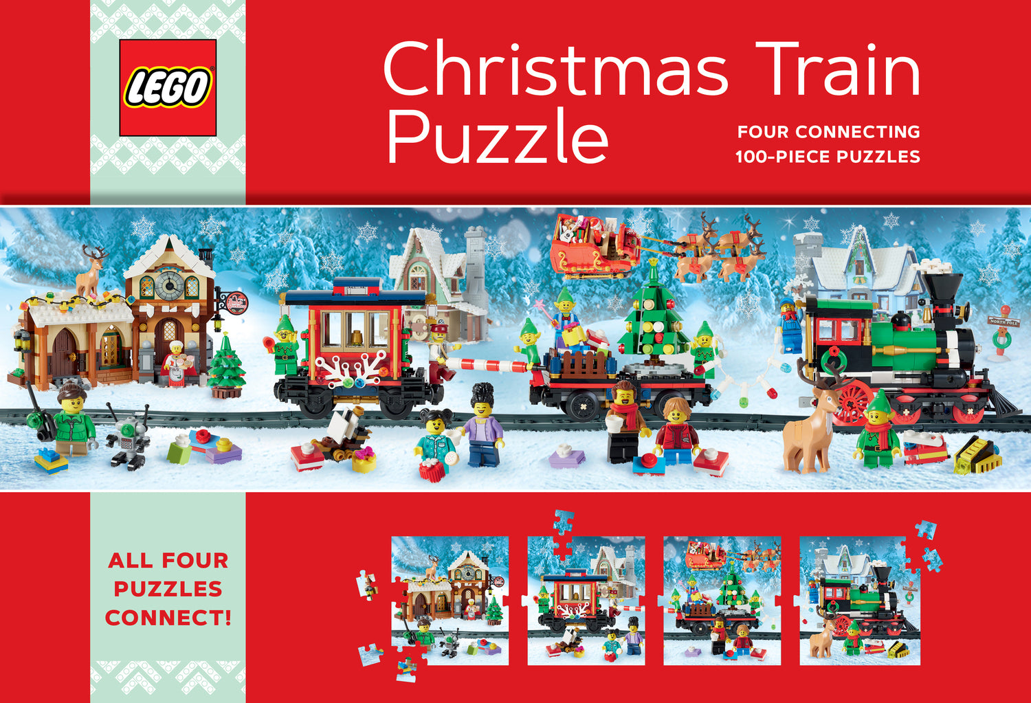 LEGO Puzzle Christmas Train