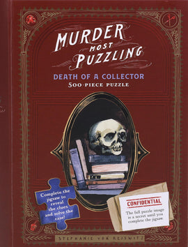 Murder Most Puzzling Death of a Collector 500-Piece Puzzle