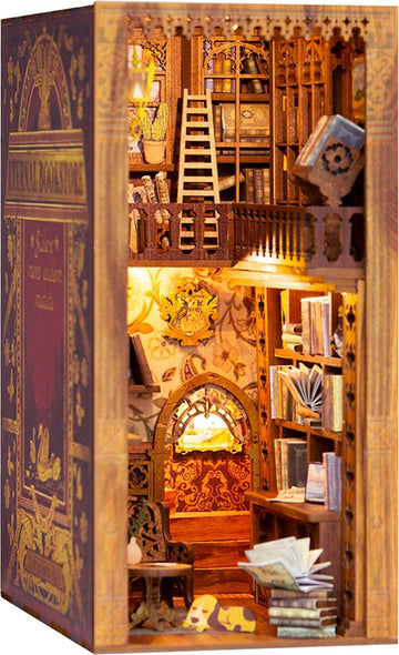DIY Bookend Puzzle: Eternal Bookstore with dust cover