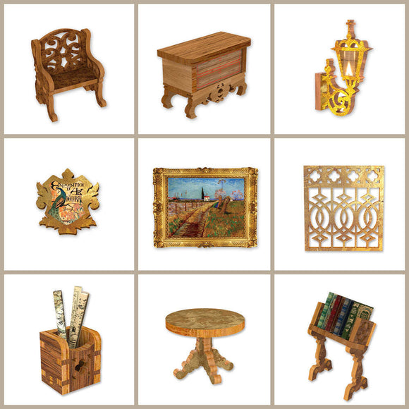 DIY Bookend Puzzle: Eternal Bookstore with dust cover