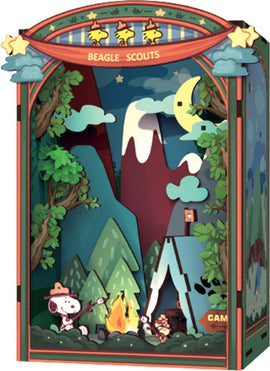 DIY Miniature Bookend: Peanuts Beagle Scouts