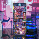 DIY Bookend Puzzle: Cyber City