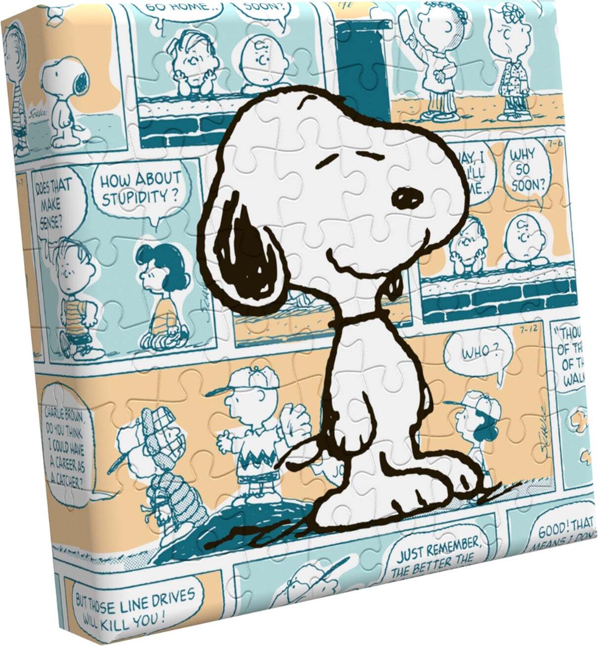 Canvas Puzzle: Snoopy | EurekaPuzzles