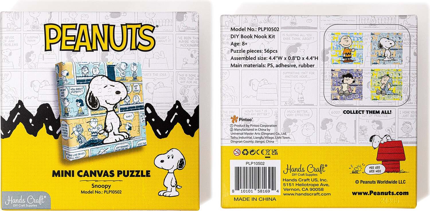 Canvas Puzzle: Snoopy | EurekaPuzzles