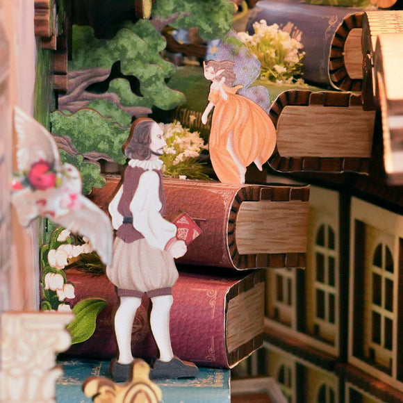 DIY Bookend Puzzle: Shakespeare's Verse