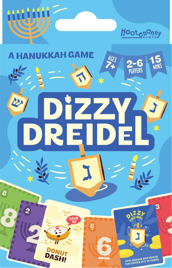 Dizzy Dreidel A Hanukkah Card Game