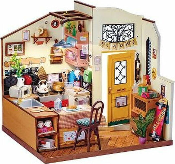 Rolife Cozy Kitchen DIY Miniature House Kit