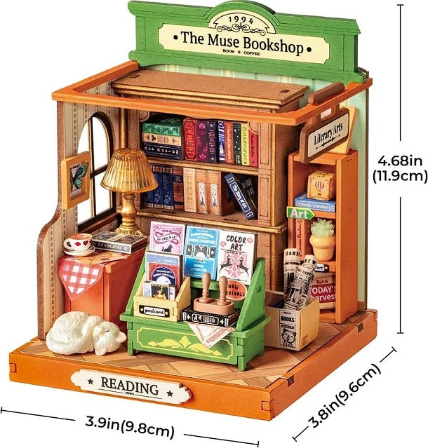 The Muse Bookshop, Super Mini Houses - Little Warm Spaces