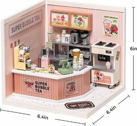 Rolife Super Creator Double Joy Bubble Tea Plastic DIY