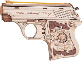 Mini Gun Toy Wooden 3D Puzzle