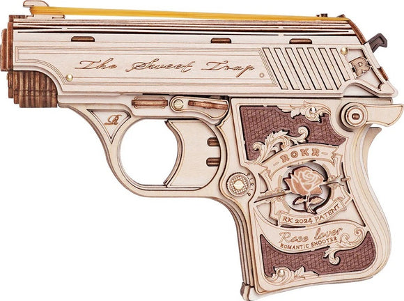 Mini Gun Toy Wooden 3D Puzzle