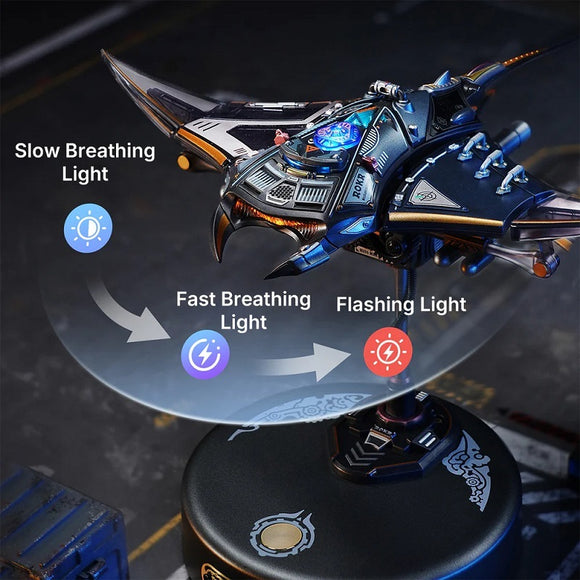 Manta Ray Mechanical 3D Puzzle Kit