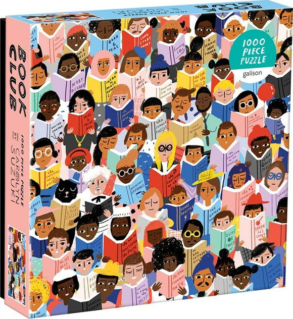 Book Club 1000 Piece Puzzle In a Square Box