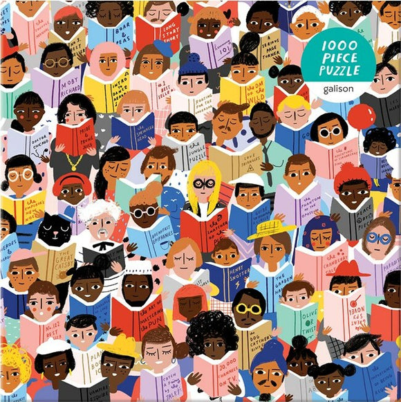 Book Club 1000 Piece Puzzle In a Square Box