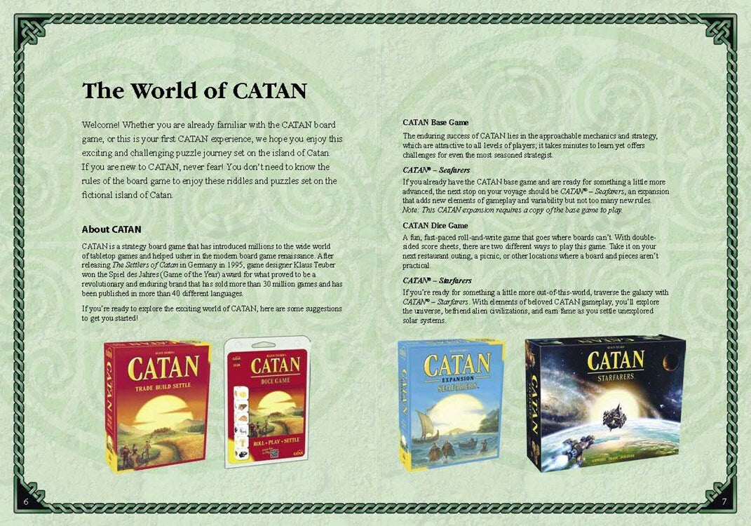 Catan Puzzle Book