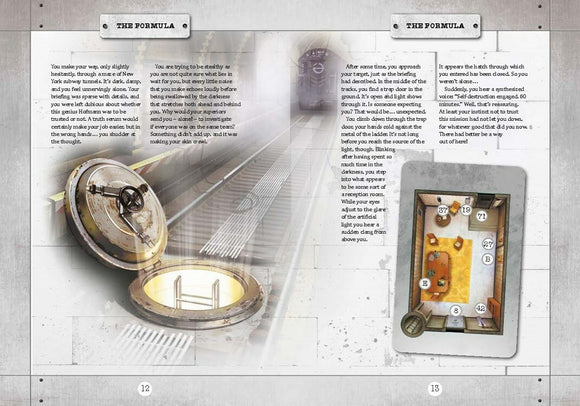 Unlock! Escape Adventure Puzzle by Welbeck Publishing is a thrilling immersive experience that takes players through a gripping narrative involving mysterious plots and unforeseen dangers. The product features beautifully illustrated pages filled with clues, puzzles, and an engaging story that enhances the escape room experience at home. Ideal for puzzle enthusiasts and lovers of adventure games.