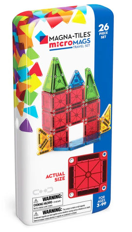 Magna-Tiles: MicroMAGS Travel Set - 26 pc