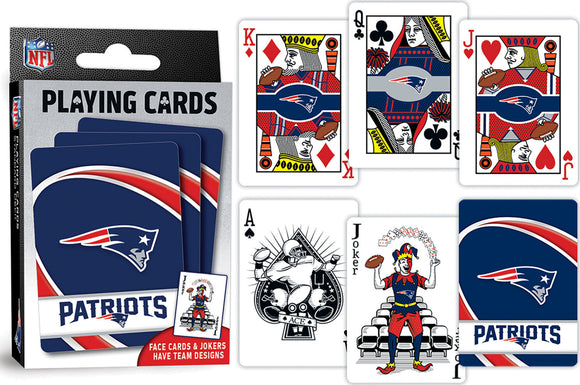 New England Patriots NFL Playing Cards