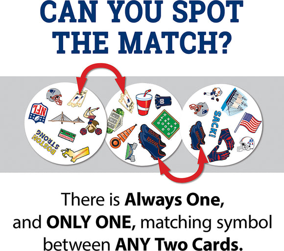 New England Patriots NFL Spot It! Game