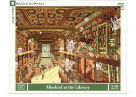 Mischief at the library puzzle