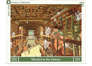 Mischief at the library puzzle