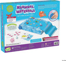 The NARWHAL WATERFALL game from MindWare features a cooperative gameplay experience where players guide colorful narwhals across a river towards safety. The game includes a board with moving river sections, special action cards, and components like die and swimmer tokens. Designed for 2-5 players, it emphasizes skills in strategy, cooperation, and shared decision-making. Ideal for ages 6 and up, the game promotes interactive play with vibrant colors and engaging illustrations.