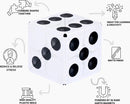 Shashibo Dice: Renaissance by Geobenders is a unique mechanical puzzle featuring a matte finish and high quality plastic mold. Powered by 36 rare earth magnets, it combines shapes effortlessly and offers a great way to reduce stress and enhance creativity.