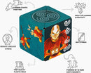 The Shashibo Avatar Air by Geobenders is a multifaceted puzzle cube featuring vibrant designs inspired by Avatar characters. It showcases instructions for combining shapes, promoting creativity, and relieving stress. The cube is made of high-quality plastic with a matte finish and is powered by 36 rare earth magnets, offering endless possibilities for shape transformation.