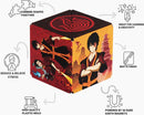 The Shashibo Avatar Fire is a versatile fidget toy featuring vibrant artwork with characters from a popular animated series. The cube can be manipulated into various shapes, helping to reduce stress and promote creativity. Its unique design includes 36 rare earth magnets and a matte finish, ensuring durability and a high-quality feel. Ideal for both adults and children, the toy is perfect for educational purposes.
