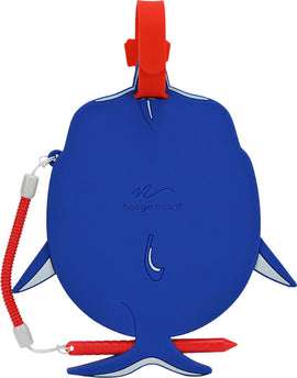 Sketch Pals Clark the Shark, a fun DIY drawing kit shaped like a shark, featuring a blue body with red accents and a stylus for creative doodling. Perfect for kids and adults alike, it encourages imaginative play and artistic expression.