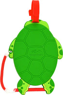 Sketch Pals Sandy the Sea Turtle, a vibrant green turtle-shaped DIY kit by Kent Displays Inc. with a smooth surface for creative activities. Features a sturdy clip for attachment, making it easy to carry. Ideal for kids to engage in imaginative play and learn about marine life while having fun.