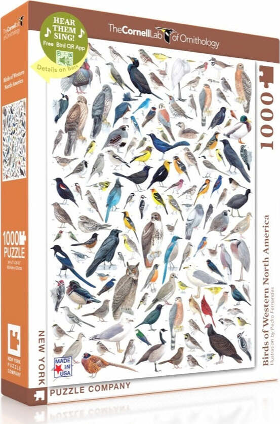 Birds of Western North America Puzzle (1000 Pc)