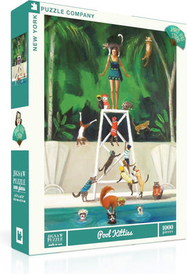 Pool Kitties (1000 pc)