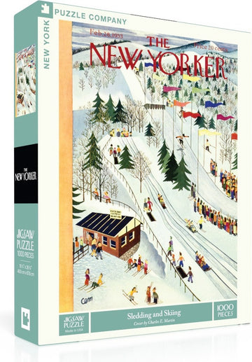 Sledding and Skiing (1000 pc)