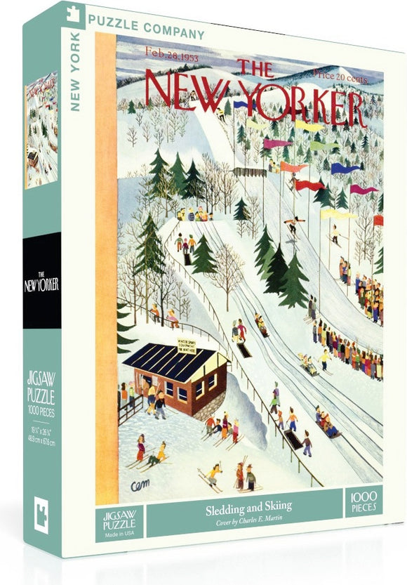 Sledding and Skiing (1000 pc)