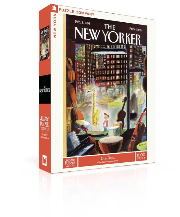One Day... 1000 piece New Yorker cover jigsaw puzzle